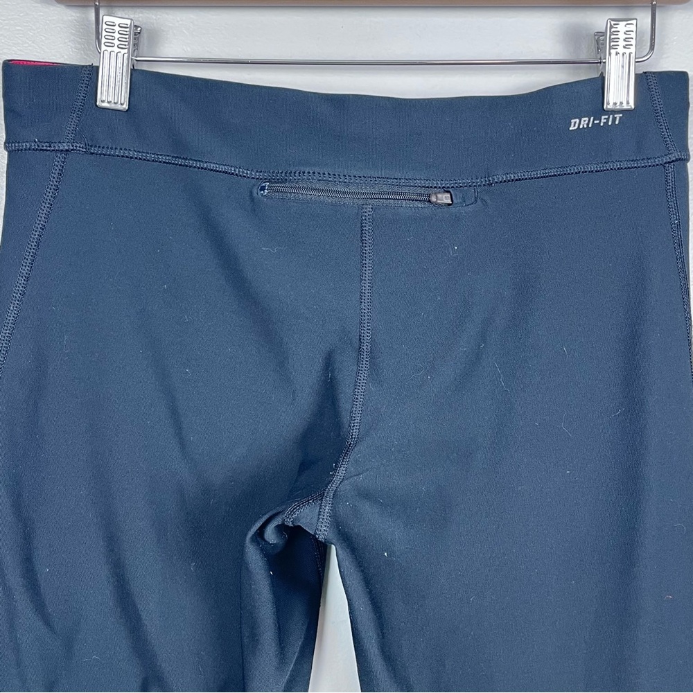 Nike Women's Dri-Fit Filament 3/4 Capri Running Leggings 405334 Size L; Active - Picture 4 of 11
